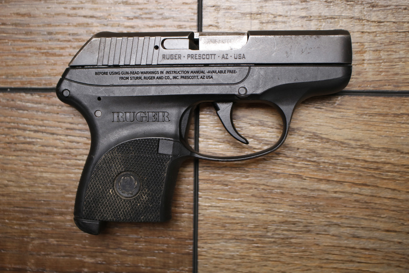 RUGER LCP 380 ACP Used Police Trade-in Pistol (Magazine Not Included)